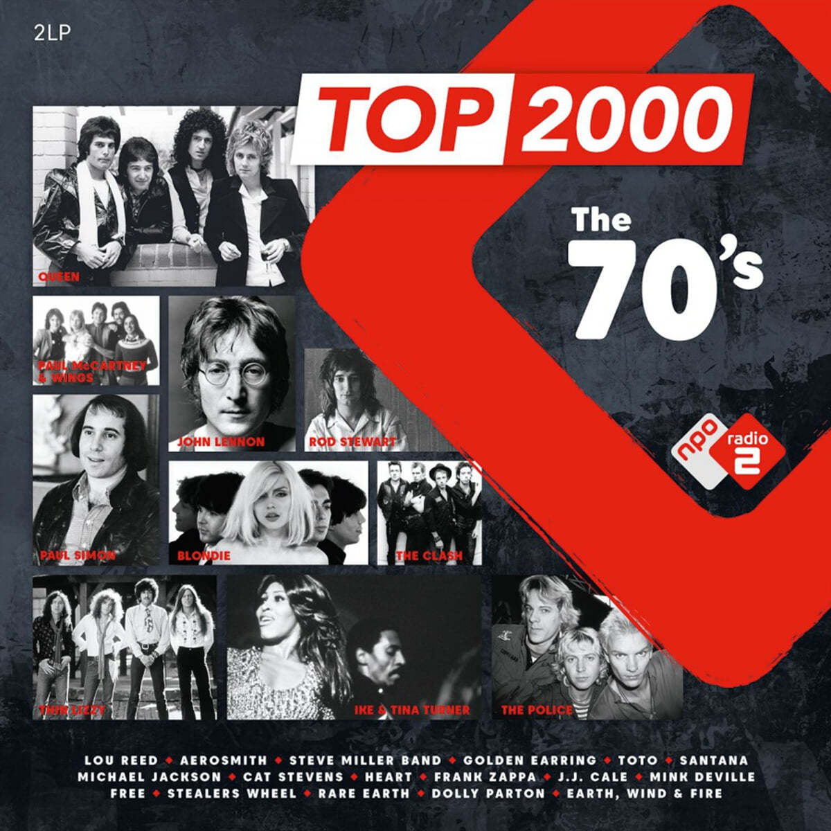 NPO 라디오 컴필레이션: 1970년대 히트곡 모음집 (Top 2000 - The 70's) [LP] 
