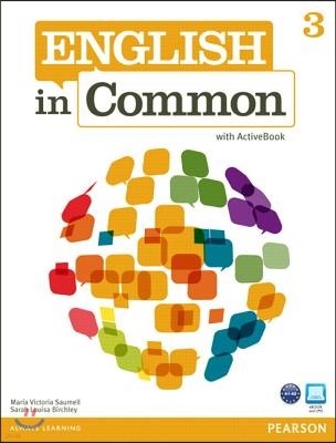 ENGLISH IN COMMON 3            STBK W/ACTIVEBK      262727