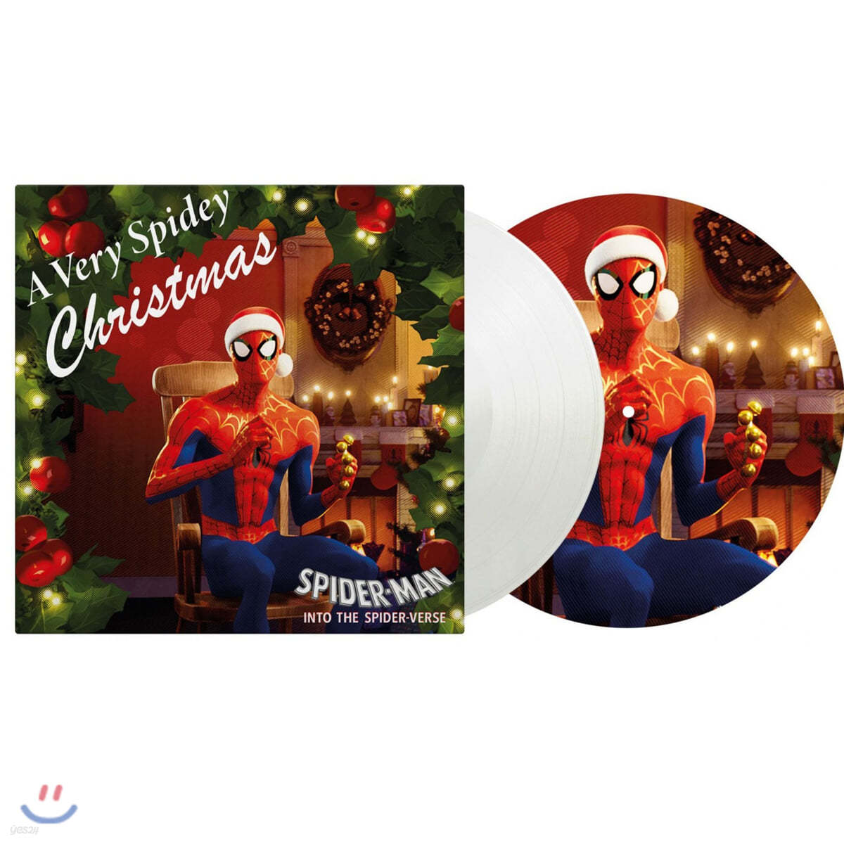 스파이더맨: 뉴 유니버스 캐럴 앨범 (A Very Spidey Christmas) [10인치 화이트 컬러 Vinyl] 