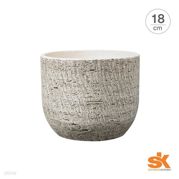 [S.K Since 1893] 독일 명품 세라믹 도자기화분 포틀랜드(18cm)