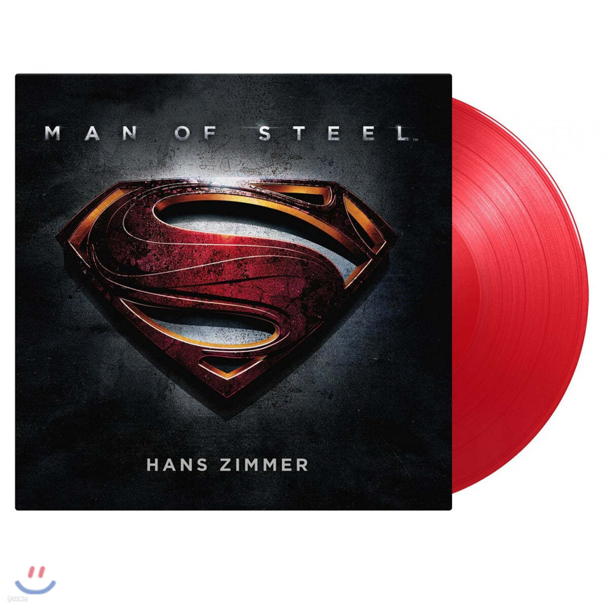 맨 오브 스틸 영화음악 (Man Of Steel OST by Hans Zimmer 한스 짐머) [레드 컬러 2LP] 