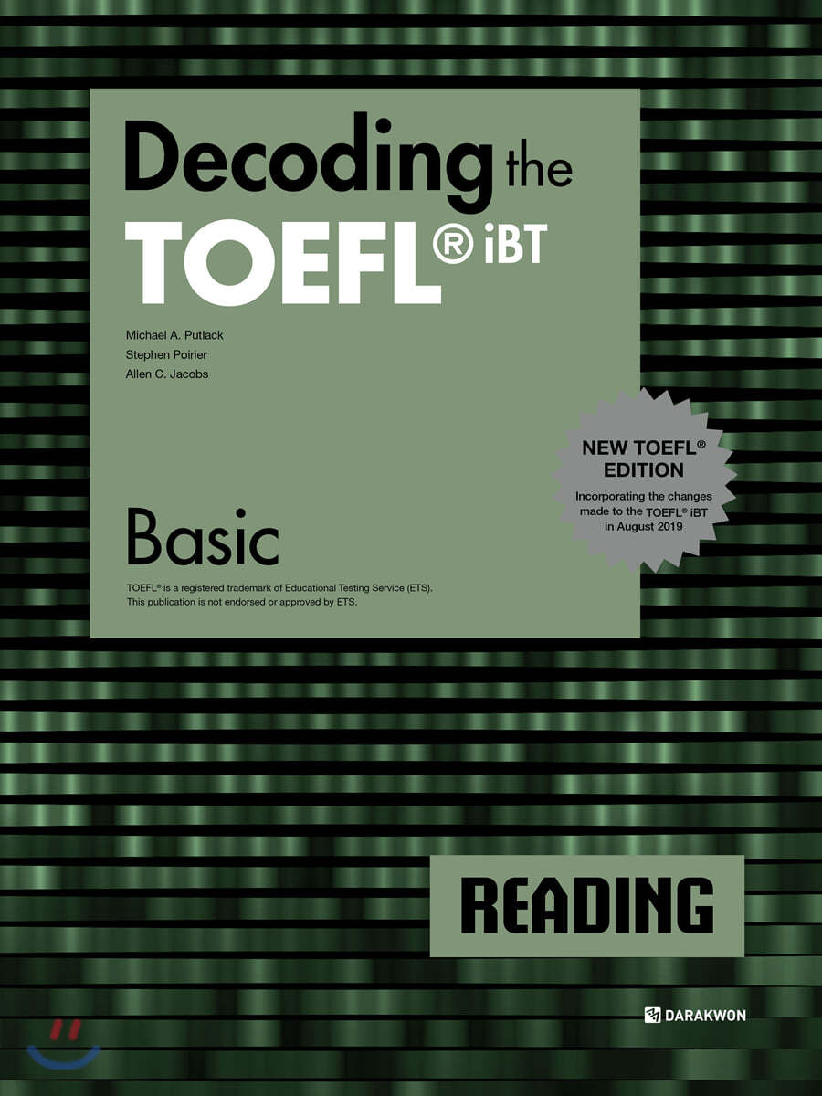 Decoding the TOEFL&#174; iBT READING Basic (New TOEFL Edition)