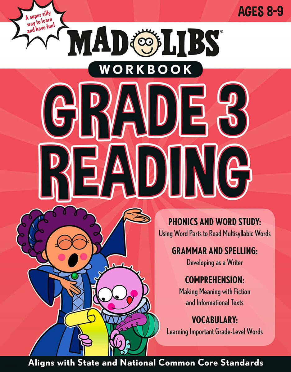 Mad Libs Workbook: Grade 3 Reading: World's Greatest Word Game
