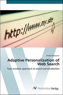 Adaptive Personalization of Web Search