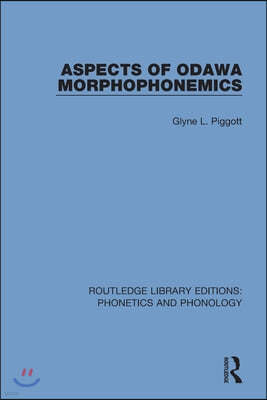 Aspects of Odawa Morphophonemics