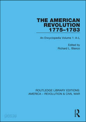 American Revolution 1775–1783