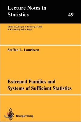 Extremal Families and Systems of Sufficient Statistics