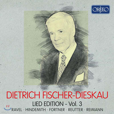 Dietrich Fischer-Dieskau Ʈ Ǽ ī  3 (Lied-Edition, Vol. 3) 