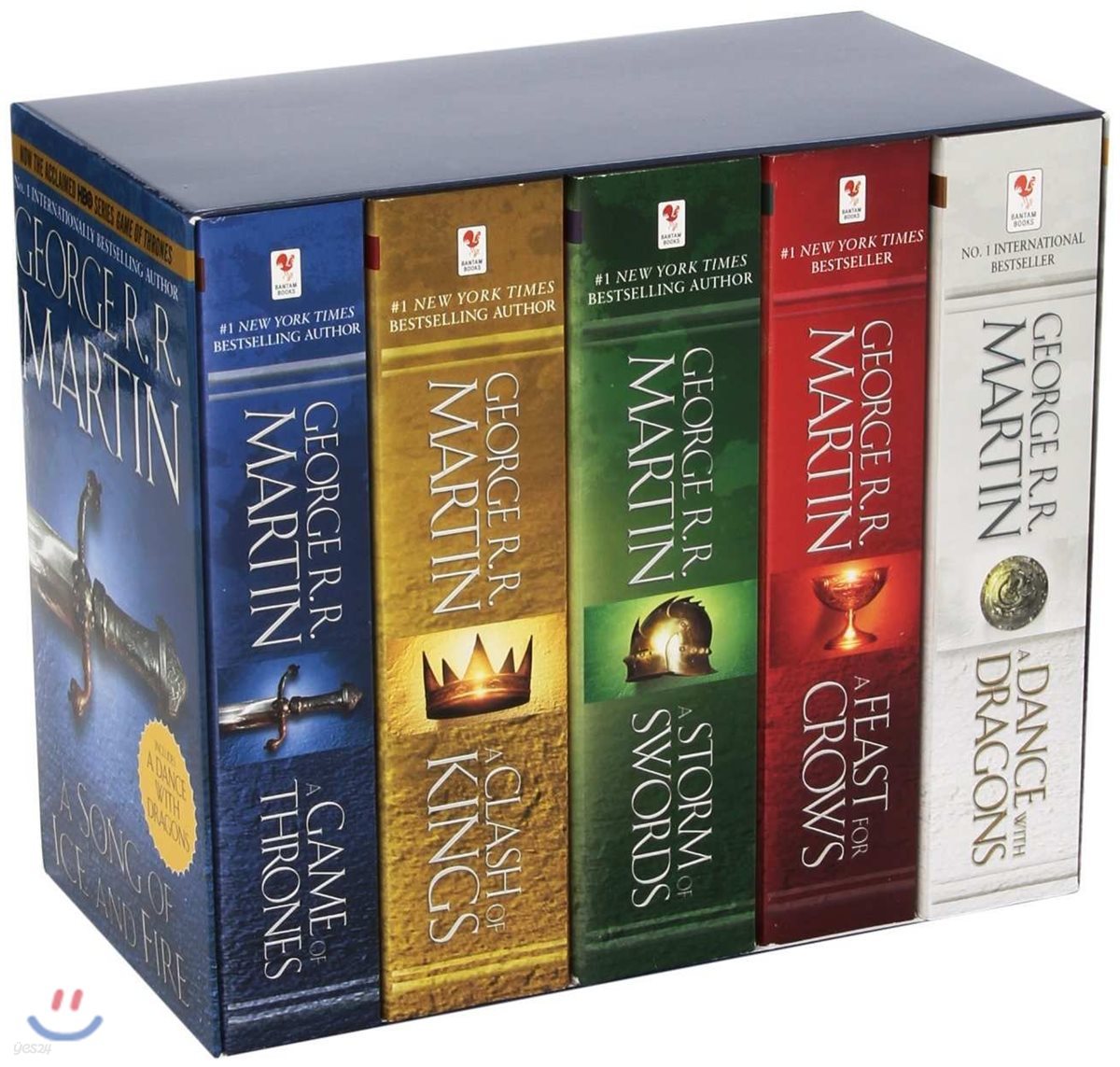 (미개봉 새도서 입니다)A Song of Ice and Fire : 1-5 Boxed Set