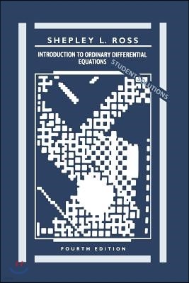 Student Solutions Manual to Accompany Introduction to Ordinary Differential Equations, 4e