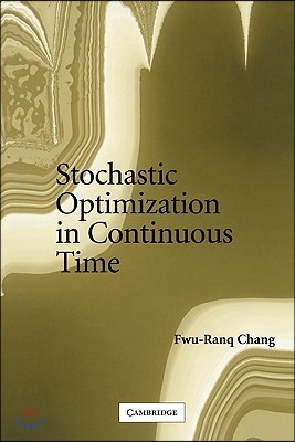 Stochastic Optimization in Continuous Time