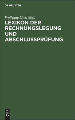 Lexikon der Rechnungslegung und Abschlußprüfung