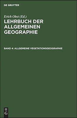 Allgemeine Vegetationsgeographie