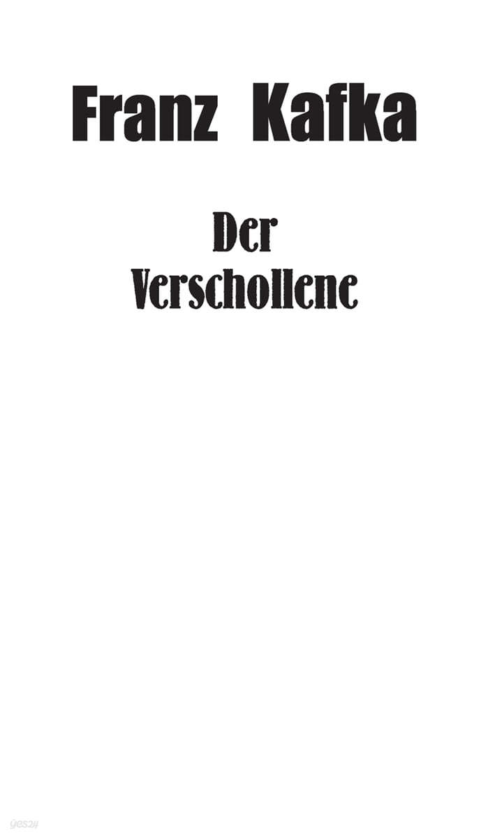 Der Verschollene