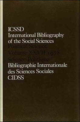 Ibss: Political Science: 1978 Volume 27