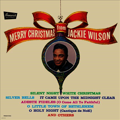 Jackie Wilson — Merry Christmas From Jackie Wilson 앨범 커버