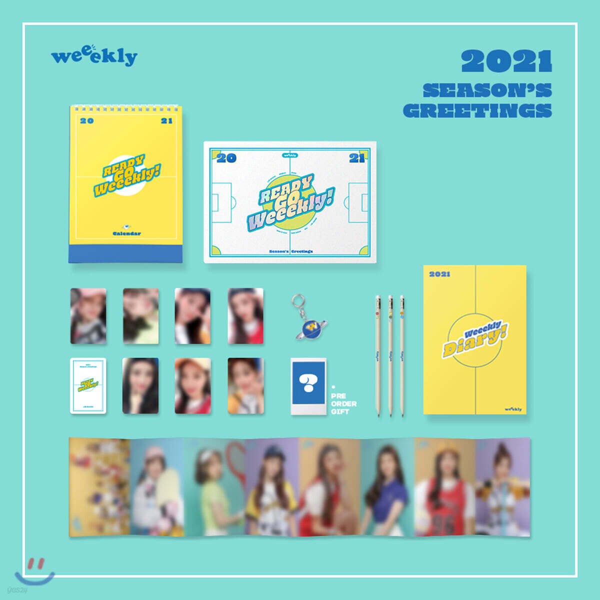 위클리 (Weeekly) 2021 시즌 그리팅 : Ready Go Weeekly!