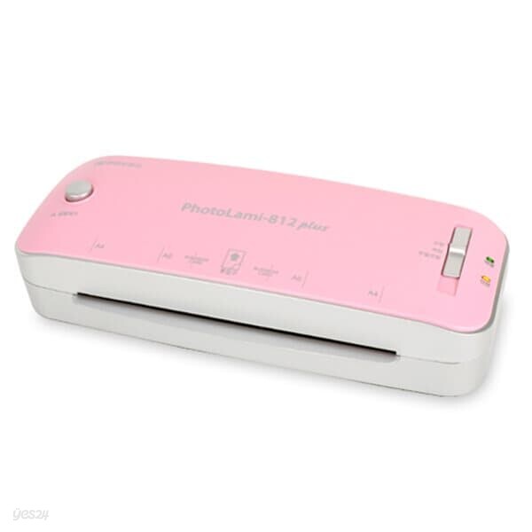 [현대오피스] A4 코팅기 PL-812Plus Pink+사은품/2롤러/가정용