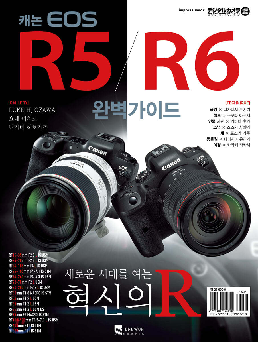 캐논 EOS R5/R6 완벽가이드