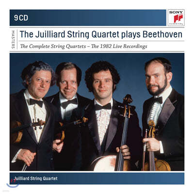 줄리어드 현악 사중주단이 연주하는 베토벤 현악사중주 전집 2집 (The Juilliard String Quartet Plays Beethoven Vol.2) 