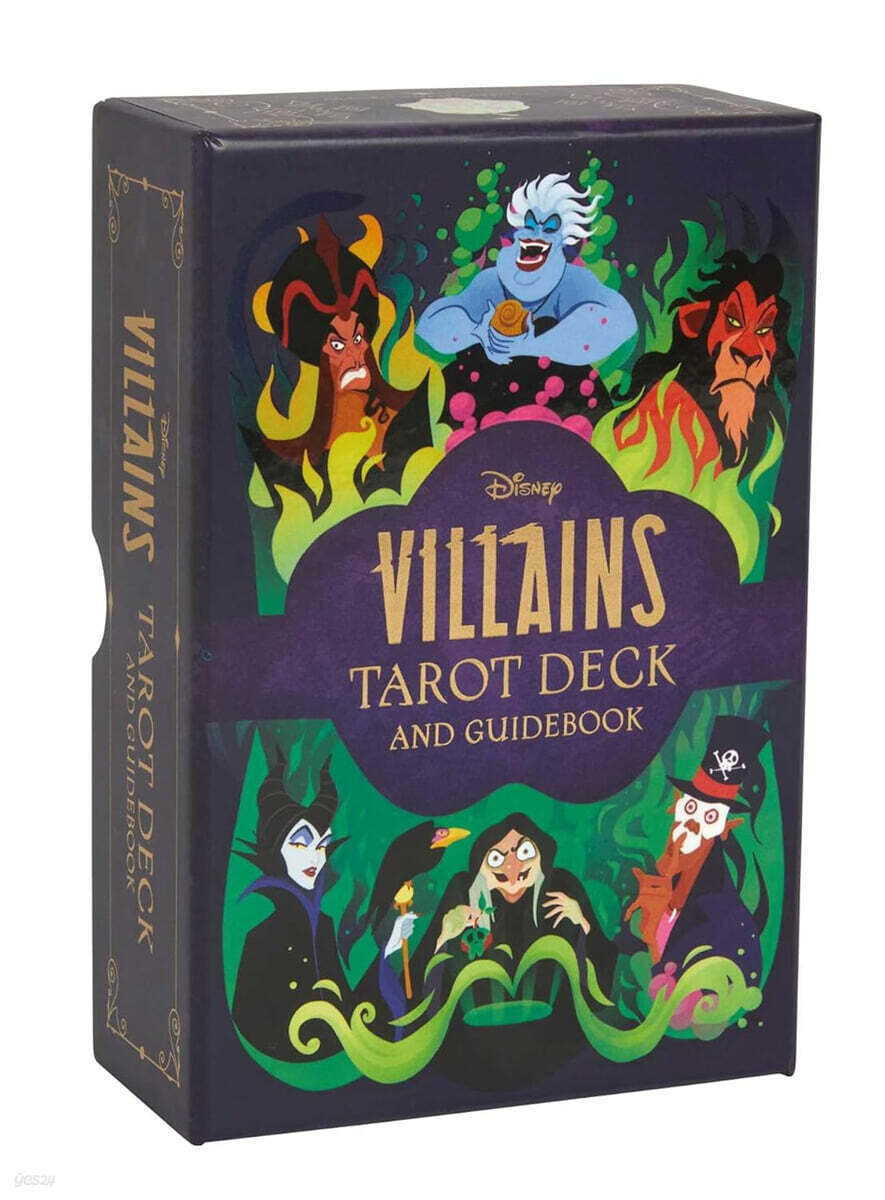Disney Villains Tarot Deck and Guidebook Movie Tarot Deck Pop Culture Tarot