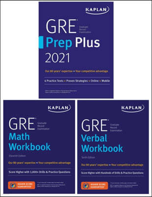 GRE Complete 2021: 3-Book Set: 6 Practice Tests + Proven Strategies + Online