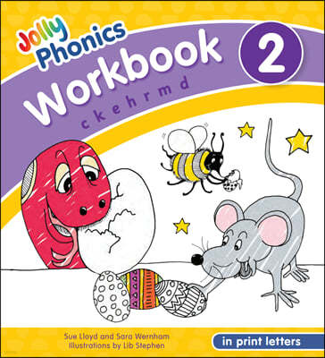 Jolly Phonics Workbook 2: In Print Letters (American English Edition)