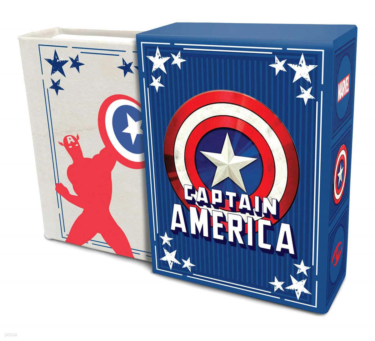 Marvel Comics: Captain America (Tiny Book): Inspirational Quotes from the First Avenger (Fits in the Palm of Your Hand, Stocking Stuffer, Novelty Geek