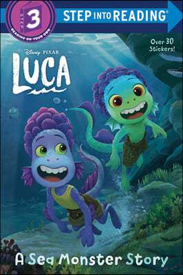 Step Into Reading 3 : A Sea Monster Story (Disney/Pixar Luca)