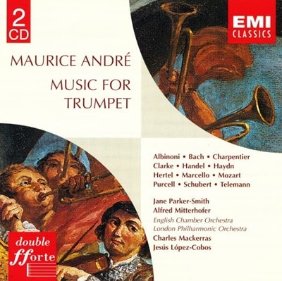 Maurice Andre: Music for Trumpet [모리스 앙드레: 트럼펫을 위한 음악][2DISCS][EU반]