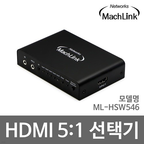 ϸũ Ultra HDMI 4K 60Hz 5:1 ñ ML-HSW546