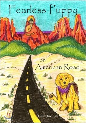 Fearless Puppy on American Road