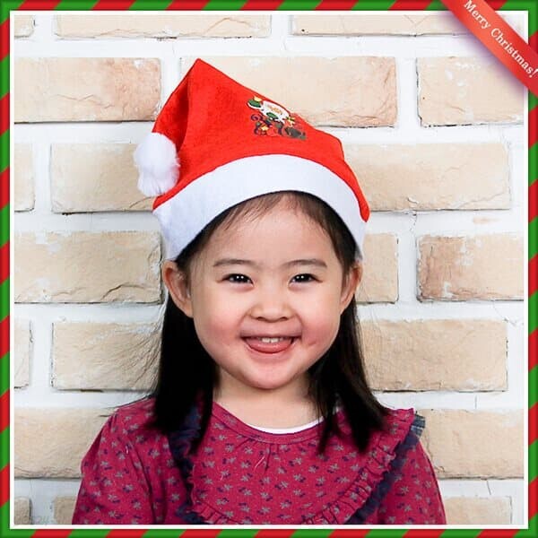 캐릭터 어린이 산타모자(26cmx37cm) 산타모