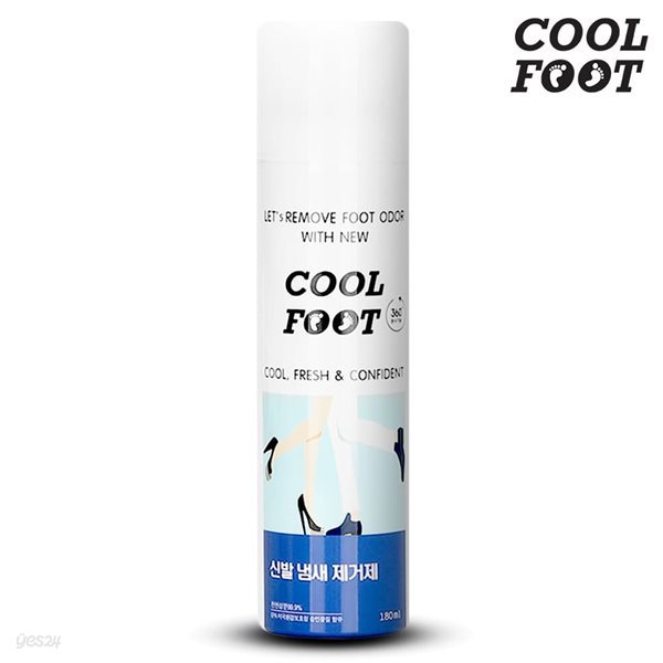 Cool Foot 쿨풋 신발 냄새 제거제(스프레이) 180ml