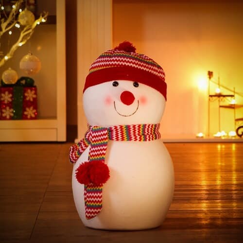 패밀리 눈사람 인형/겨울인테리어소품 크리스마스장식