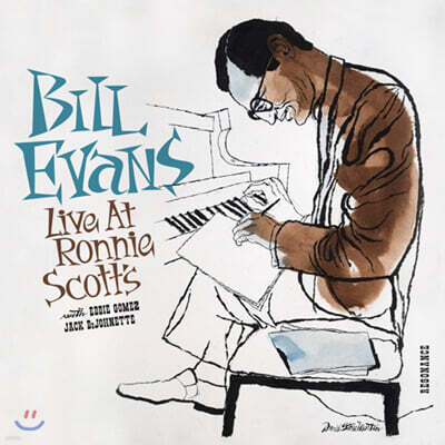 Bill Evans — Live At Ronnie Scott's 앨범 커버