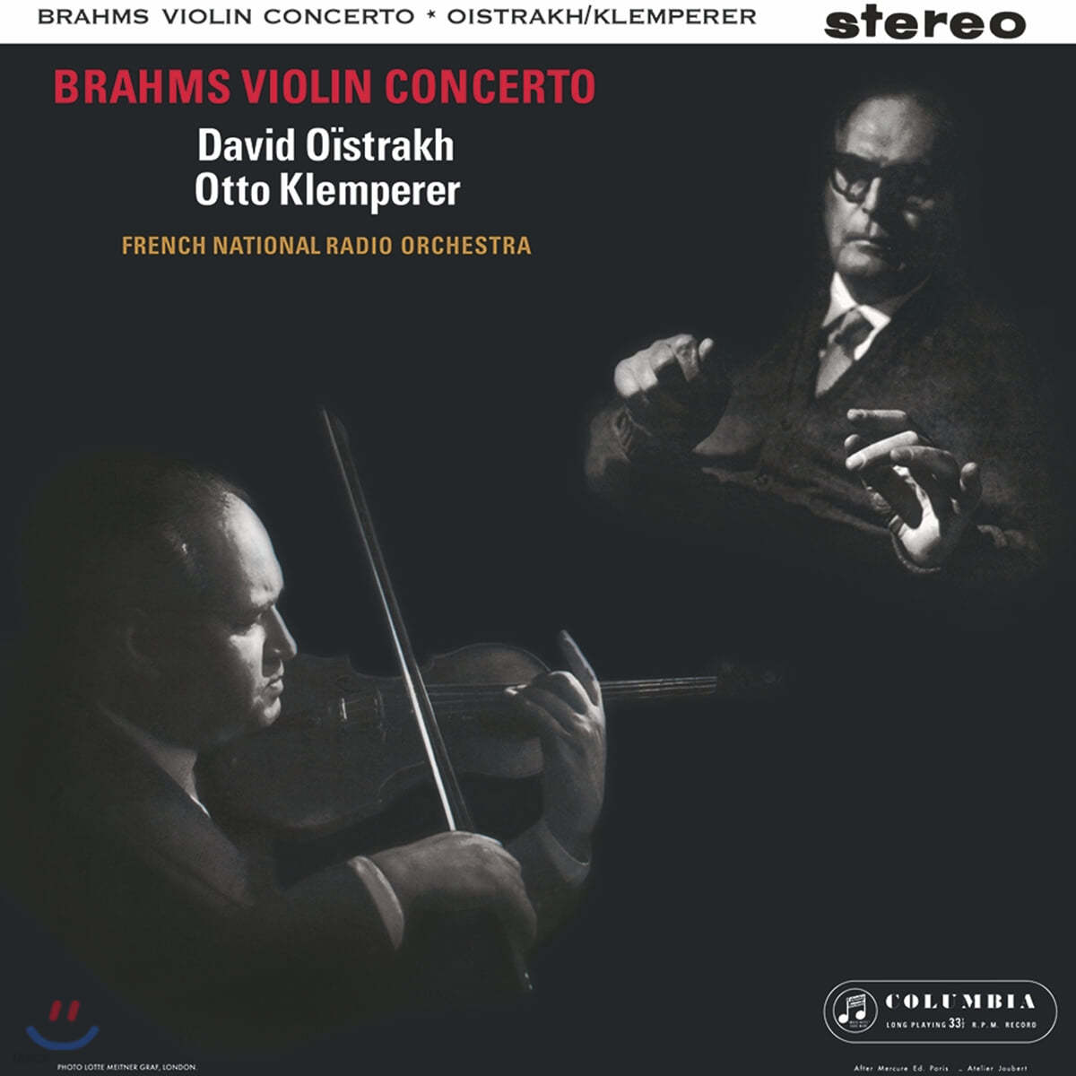 David Oistrach 브람스: 바이올린 협주곡 (Brahms: Violin Concerto Op.77) [LP] 