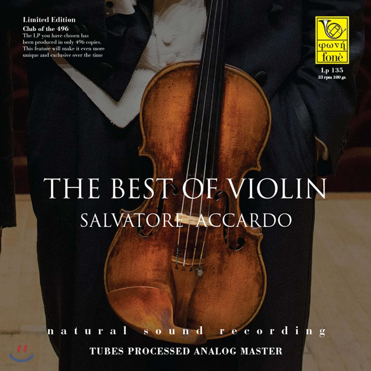Salvatore Accardo 살바토레 아카르도 명연주 모음집 - 피아졸라 / 파가니니 / 바흐 (Piazzolla / Paganini / J.S.Bach: The Best Of Violin) [LP] 