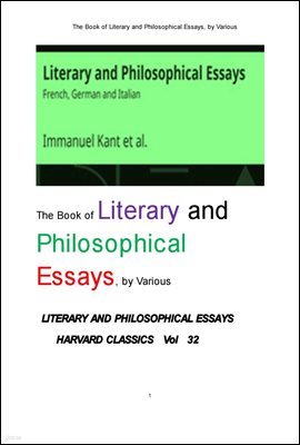  ö ̵.The Book of Literary and Philosophical Essays, by Various