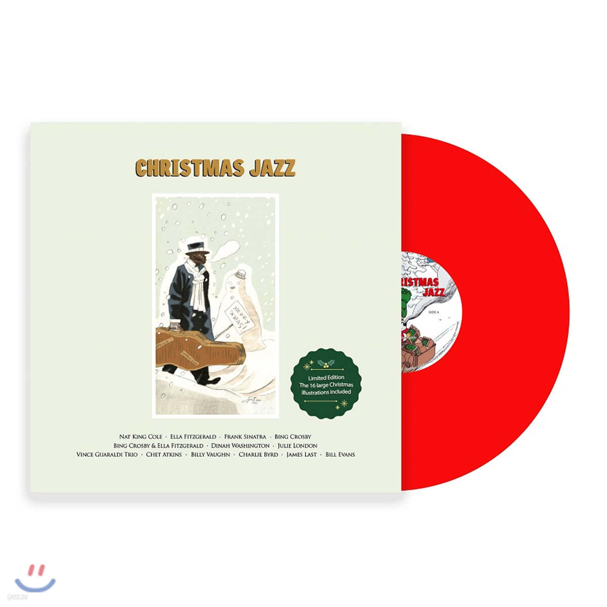 크리스마스 재즈 캐럴 모음집 (Christmas Jazz) [레드 컬러 LP] 