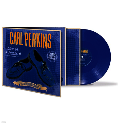Carl Perkins — Live In Paris - The Last European Concert (Indie Exclusive) 앨범 커버
