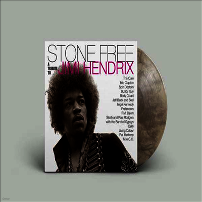Various Artists — Stone Free: A Tribute To Jimi Hendrix 앨범 커버
