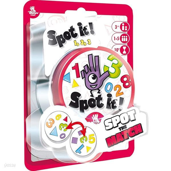 Spot it (도블) 스팟잇 123 카드게임