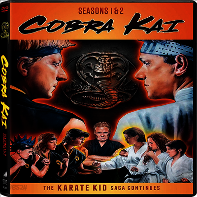 Cobra Kai: Seasons 1 & 2 (코브라 카이: 시즌 1 & 2)(지역코드1)(한글무자막)(DVD)