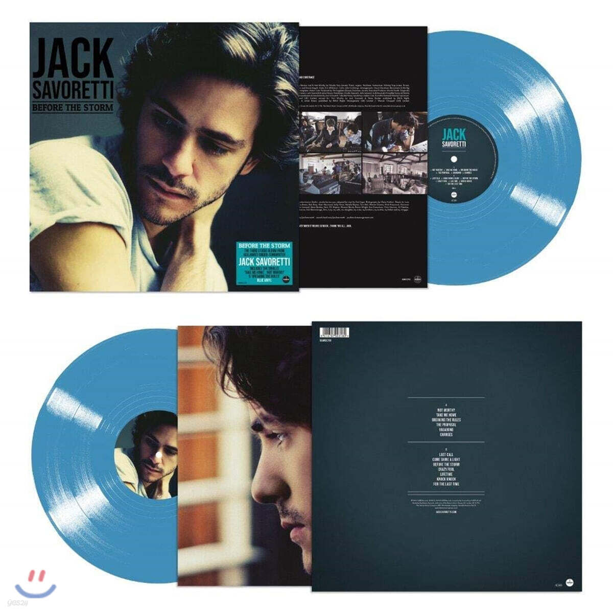 Jack Savoretti (잭 자보렛티) - Before The Storm [블루 컬러 LP]