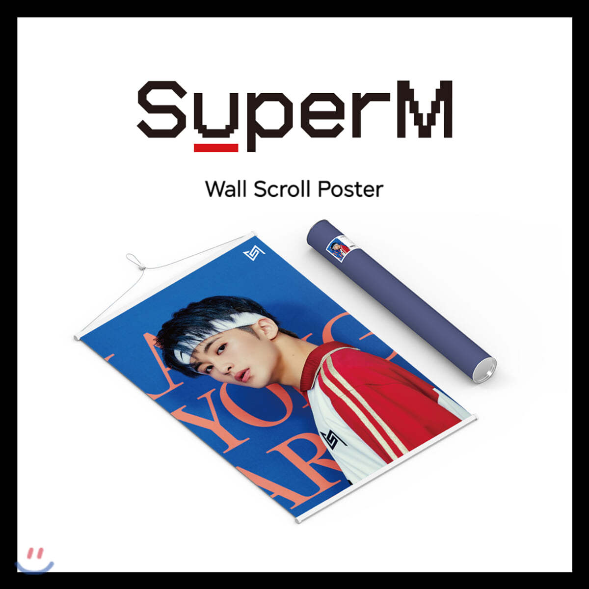 슈퍼엠 (SuperM) - 월 스크롤 포스터 [마크 ver.]