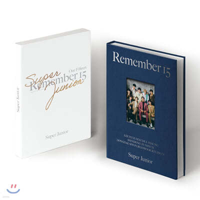 슈퍼주니어 (Super Junior) - SUPER JUNIOR 15th ANNIVERSARY PHOTO BOOK [REMEMBER 15]