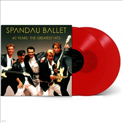 Spandau Ballet — 40 Years - The Greatest Hits 앨범 커버