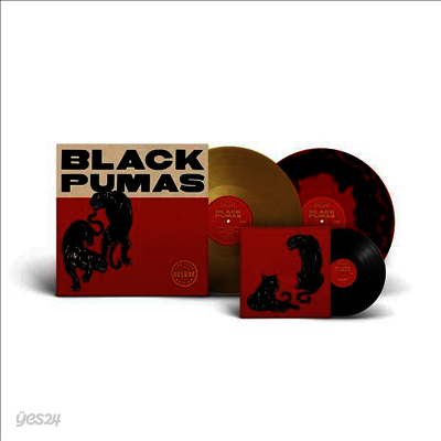Black Pumas - Black Pumas (Ltd. Ed)(Gatefold)(Gold + Black/Red Vinyl)(2LP+7" Single LP)