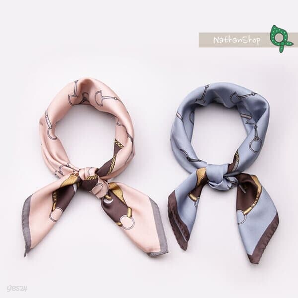 나단샵 루프F 실키 쁘띠 스카프 19pp26 /가을 패션